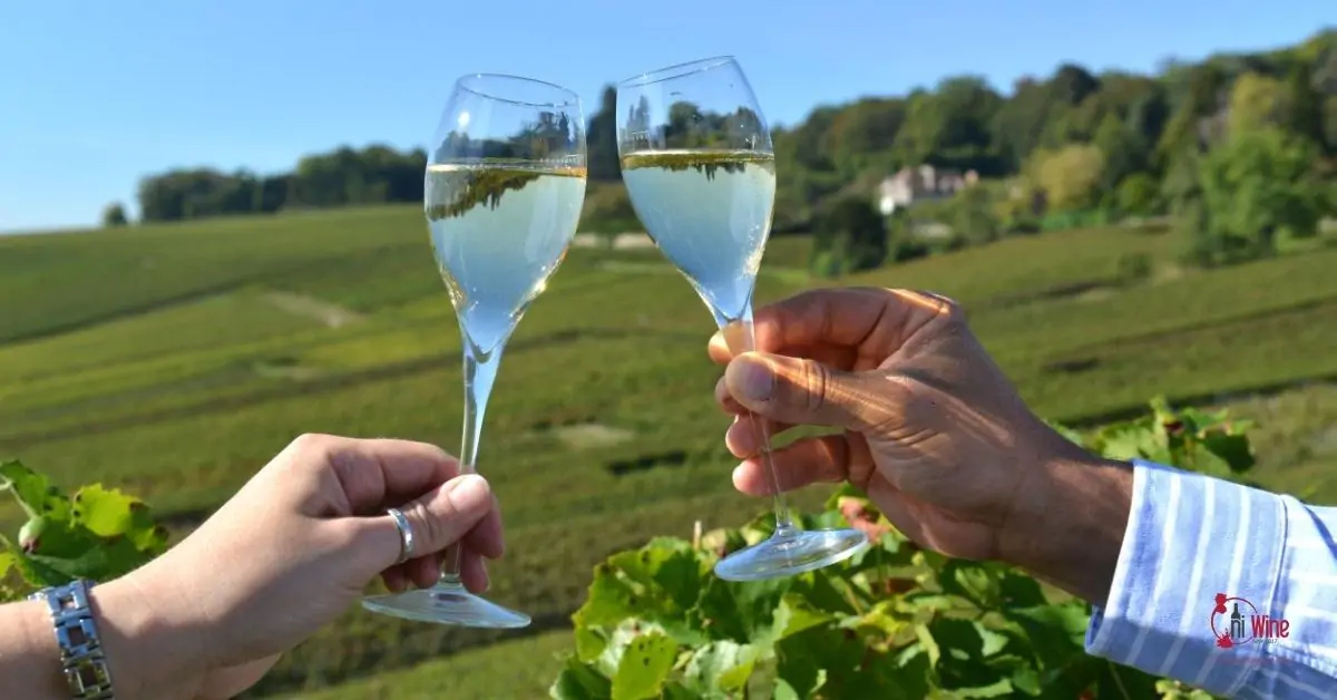 Vùng rượu vang Champagne ở cực bắc nước Pháp