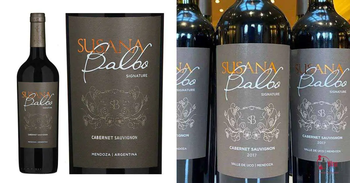 Rượu vang chát Pháp Argentina Susana Balbo Signature Cabernet Sauvignon.